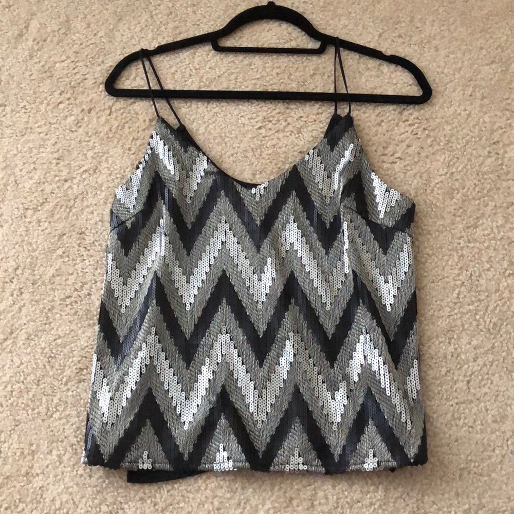 Beautiful sequin tank!
